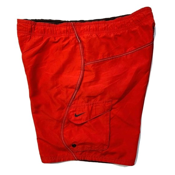 Nike Swoosh Spell Out  Swim Trunks Board Shorts - Picture 9 of 12